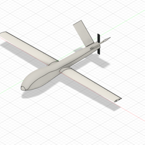 Prototyp płatowego dronu do skanowania terenu oraz pomiaru jakości powietrza