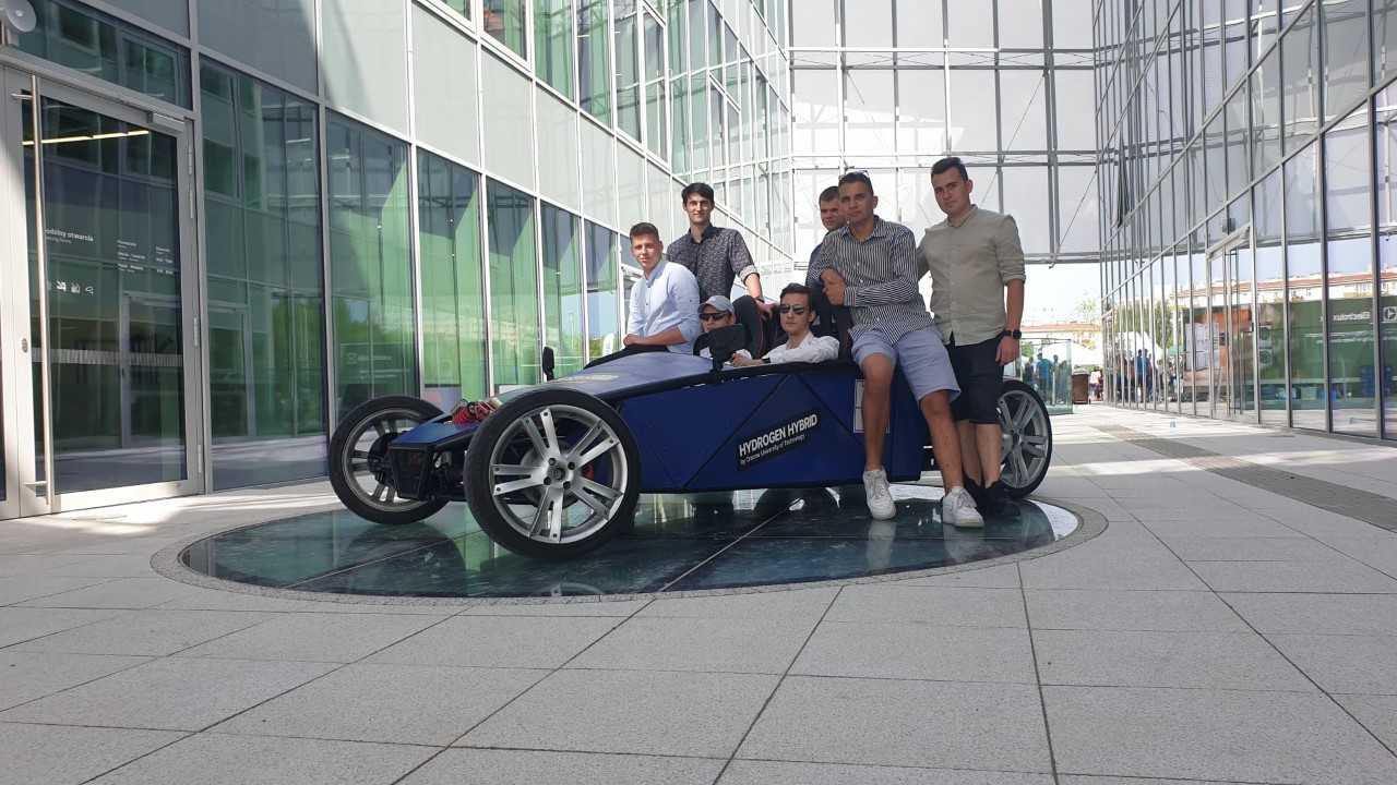 Pojazd badawczy BOLID H2-H - Dzień Wynalazków Pojazd badawczy BOLID H2-H