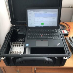 Przyrząd pomiarowy do oceny diagnostycznej silników elektrycznych